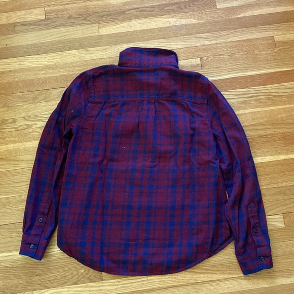 Madewell Flannel Zip-Front Popover Shirt in McKinney Plaid - Picture 8 of 8